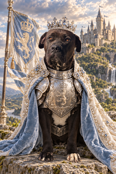 In shining armour