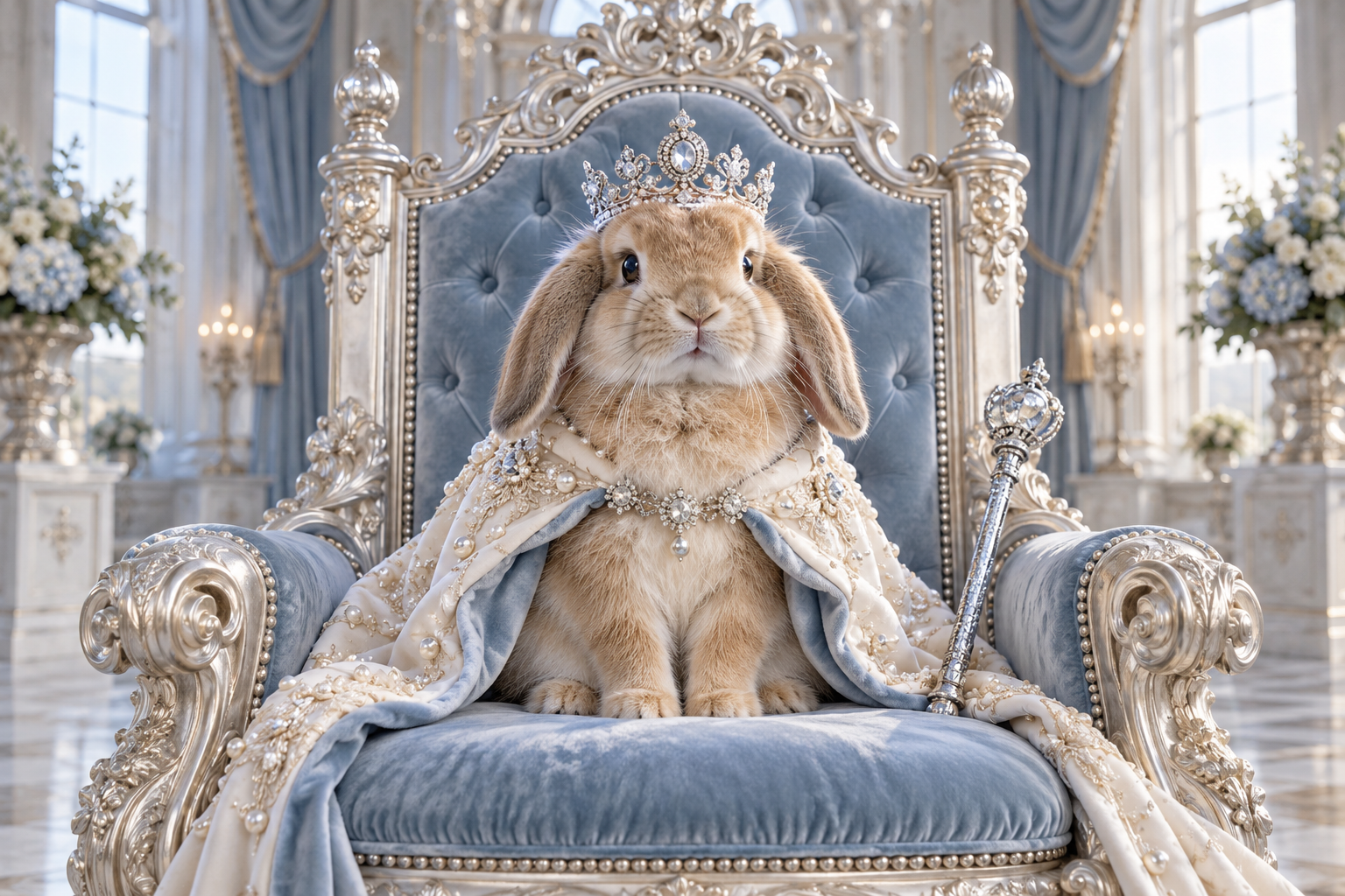 The throne room